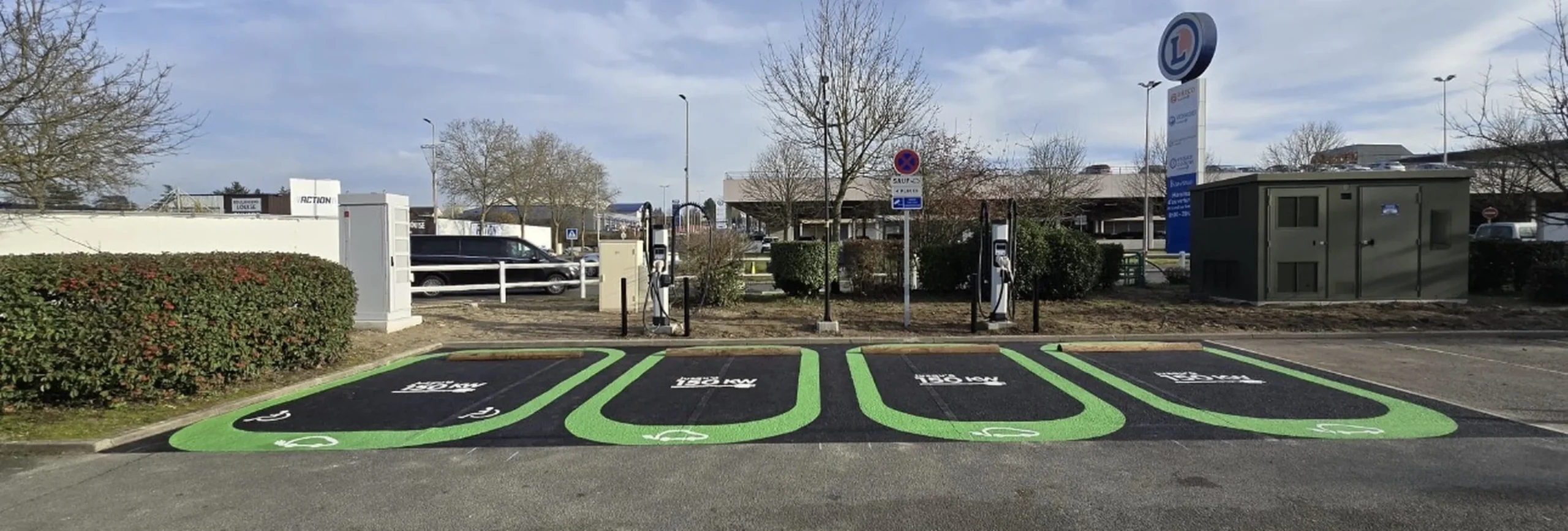 Marquage Au Sol Irve Station De Recharge